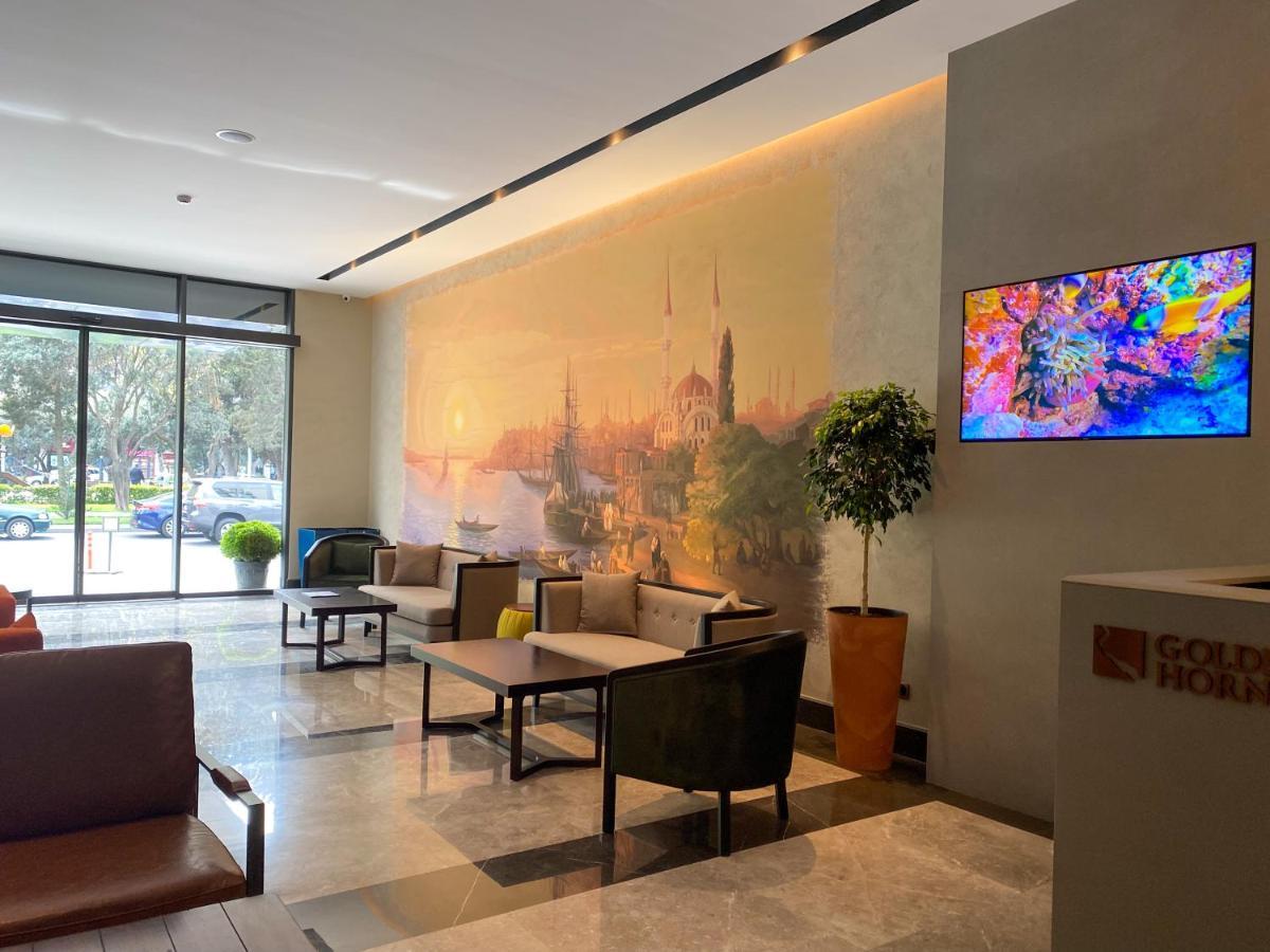 Golden Horn Apart Hotel Baku Bagian luar foto